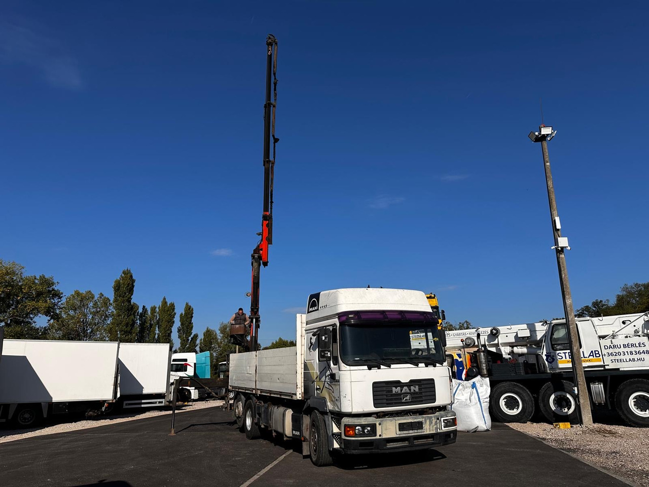 MAN F2000 26.413 Palfinger pk 16000 - Lastbil med kran: billede 3 MAN F2000 26.413 Palfinger pk 16000 - Lastbil med kran: billede 3