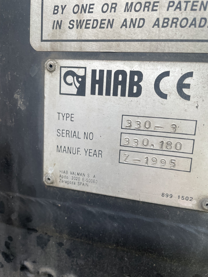 MAN F2000 413 6x2 Manual CRANE Hiab 330+jib 90 21m - Trækker: billede 4 MAN F2000 413 6x2 Manual CRANE Hiab 330+jib 90 21m - Trækker: billede 4