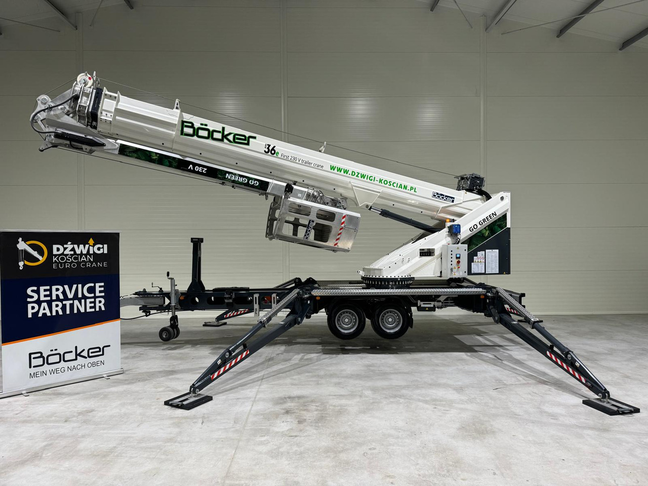 Bocker AHK 36e - Minikran: billede 1 Bocker AHK 36e - Minikran: billede 1