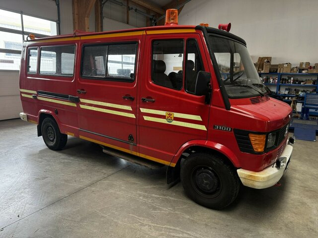 Minibus, Persontransport MERCEDES-BENZ T1 310 D Bremer Kombi Feuerwehr1. Hand...: billede 19