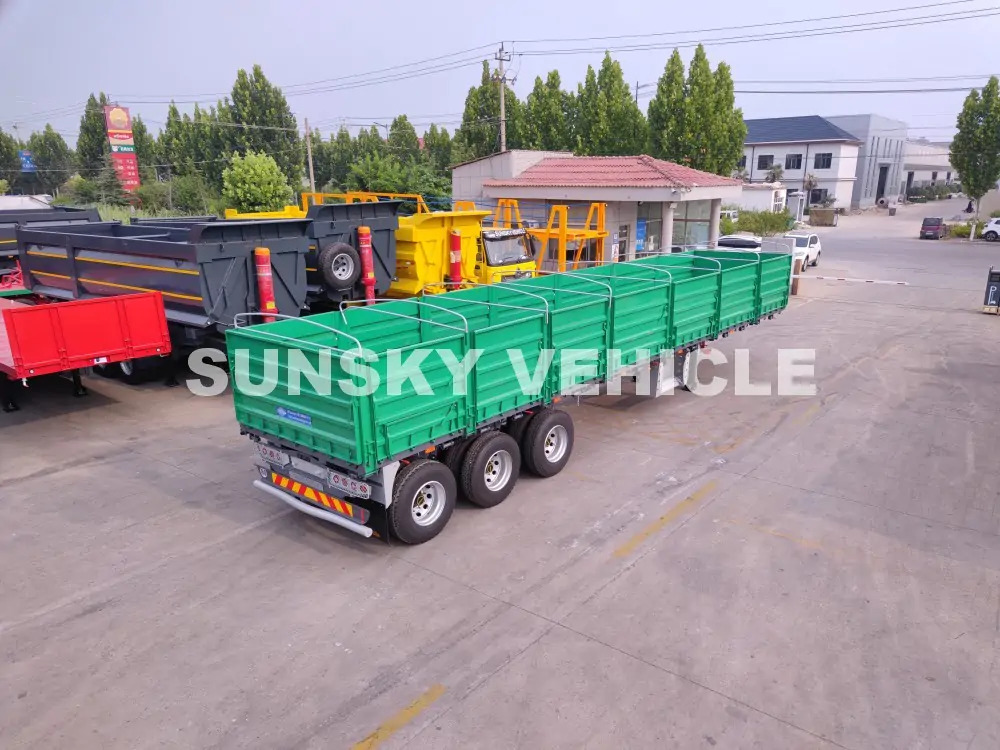 SUNSKY HENRED TYPRE DROPSIDE TRAILER - Åben sættevogn: billede 2 SUNSKY HENRED TYPRE DROPSIDE TRAILER - Åben sættevogn: billede 2