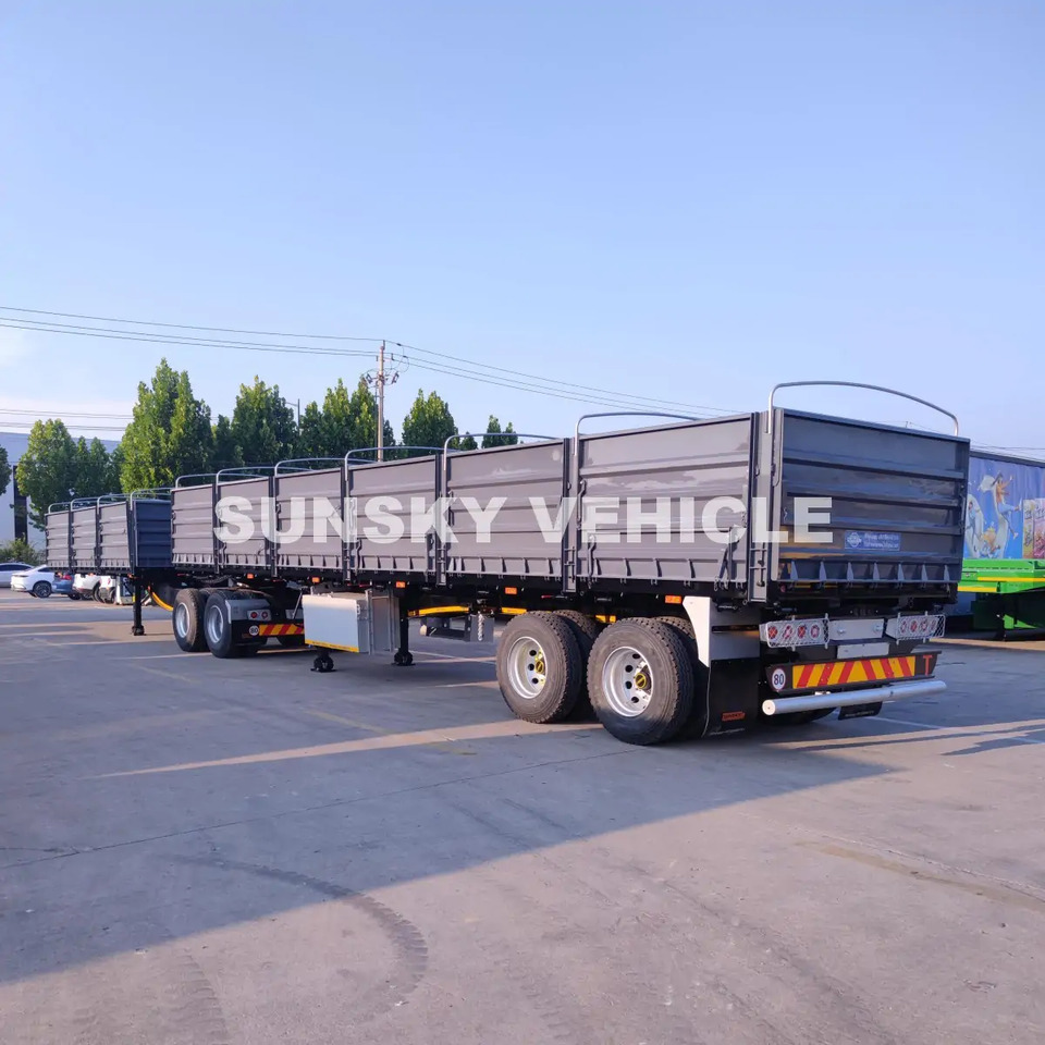 Ny Åben sættevogn til transportering løsevarer SUNSKY Superlink Trailer: billede 10