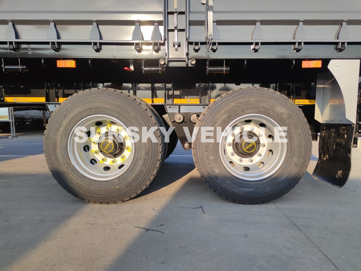 Ny Åben sættevogn til transportering løsevarer SUNSKY Superlink Trailer: billede 8