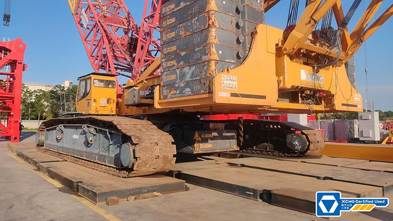 XCMG 500 tons 2016 XGC500 used lift machine crane with crawler for sale - Bæltekran: billede 2 XCMG 500 tons 2016 XGC500 used lift machine crane with crawler for sale - Bæltekran: billede 2