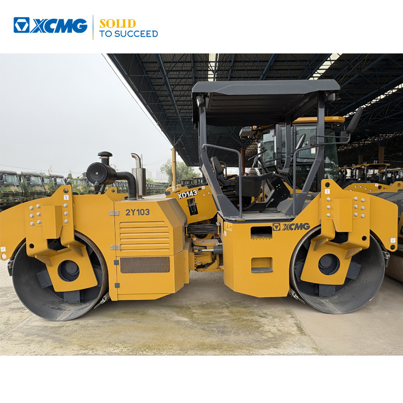 XCMG 8 ton 2Y103 double drum used vibratory road roller compactor 2022 - Vejtromle: billede 1 XCMG 8 ton 2Y103 double drum used vibratory road roller compactor 2022 - Vejtromle: billede 1