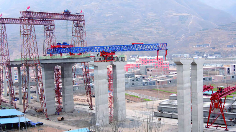 XCMG Bridge Erecting Machine Elevated Railway - Portalkran: billede 3 XCMG Bridge Erecting Machine Elevated Railway - Portalkran: billede 3