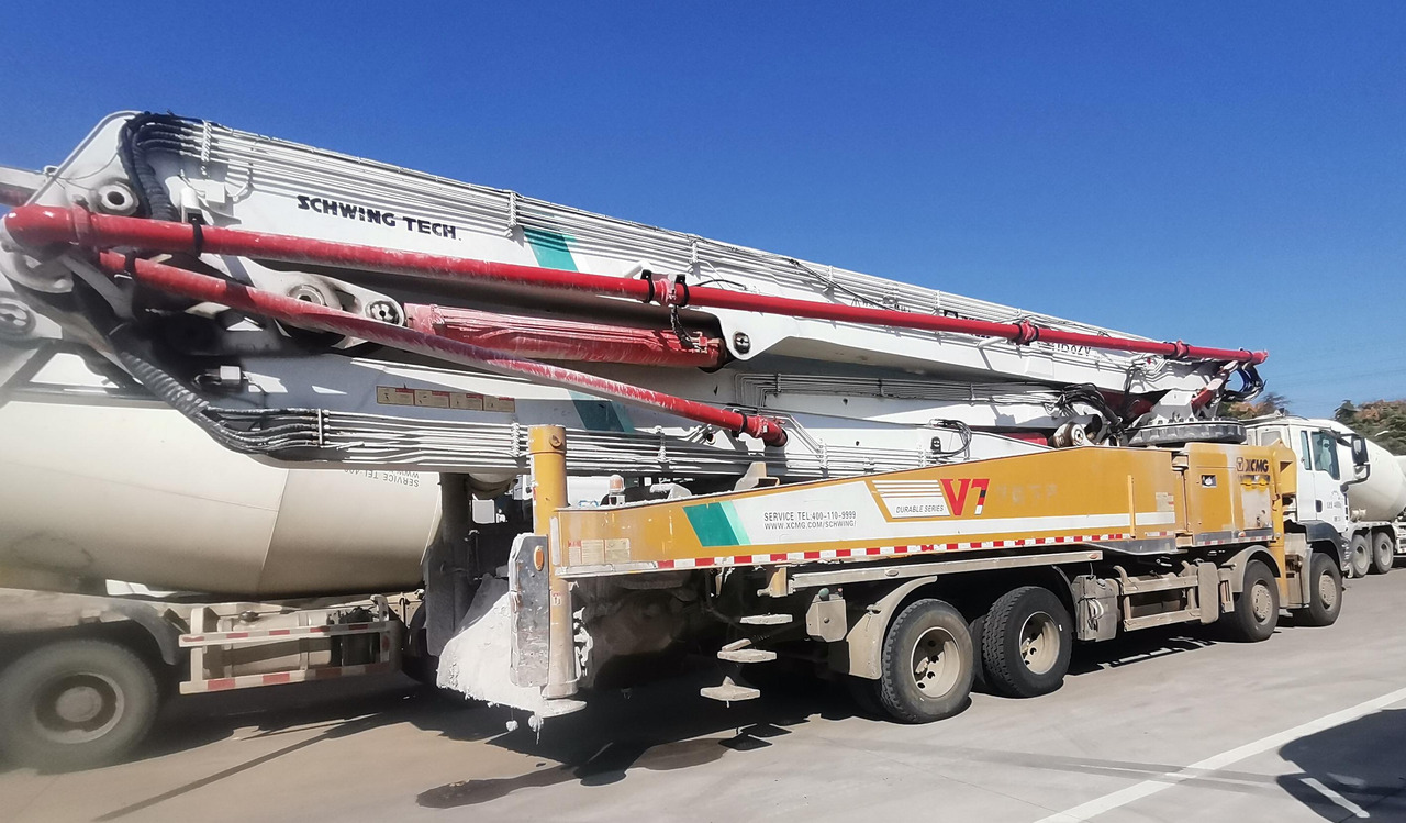 XCMG Factory Second Hand Hydraulic Concrete Pump HB62V 62m Cement Punp Truck For Sale - Betonpumpe: billede 3 XCMG Factory Second Hand Hydraulic Concrete Pump HB62V 62m Cement Punp Truck For Sale - Betonpumpe: billede 3