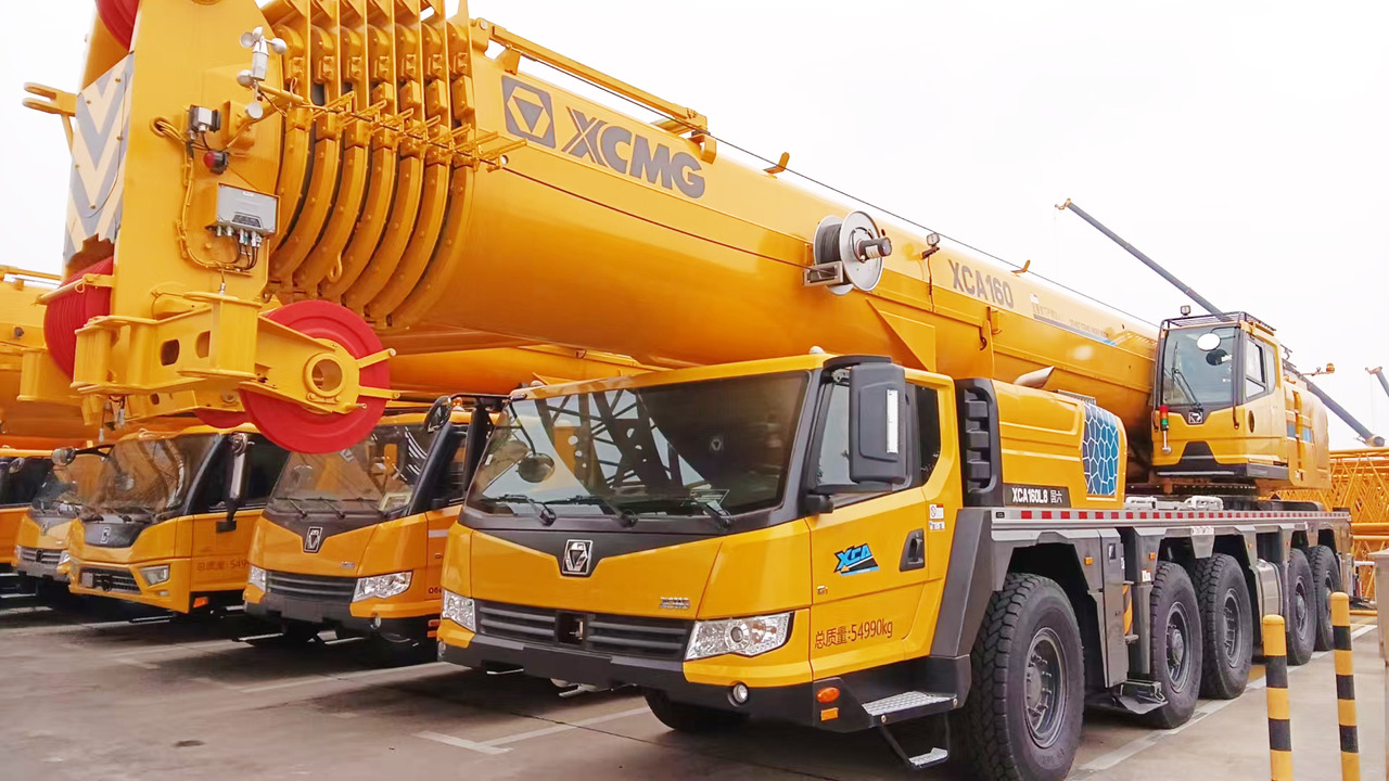 XCMG Official 2024 Year Second Hand Mobile Crane 160 Tons XCA160L8 8-Sections Hydraulic Boom Crane In Good Condition - Alle terræn kran: billede 4 XCMG Official 2024 Year Second Hand Mobile Crane 160 Tons XCA160L8 8-Sections Hydraulic Boom Crane In Good Condition - Alle terræn kran: billede 4