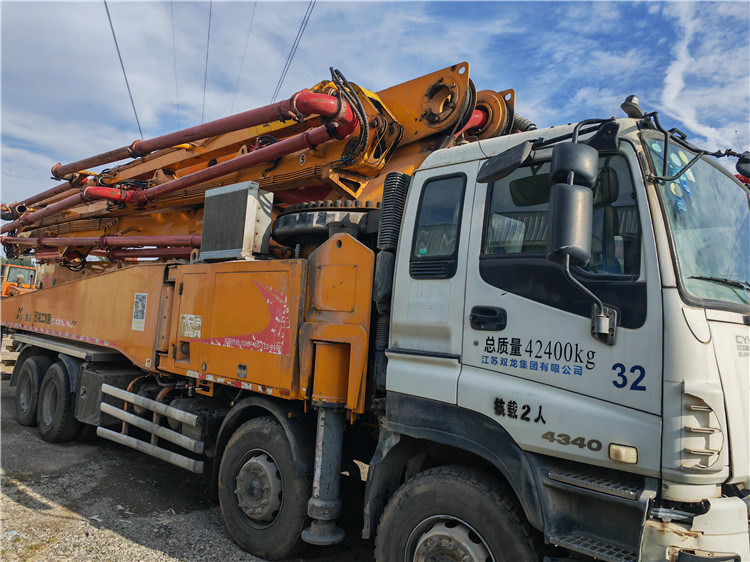 XCMG Official Hb60K 2016 Year Used 56m Truck-Mounted Concrete Pump Truck for Sale - Betonpumpe: billede 2 XCMG Official Hb60K 2016 Year Used 56m Truck-Mounted Concrete Pump Truck for Sale - Betonpumpe: billede 2