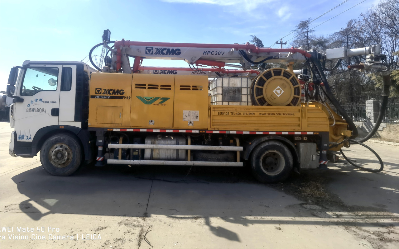 XCMG Official Schwing HPC30V Used Truck Mounted Concrete Spraying Machine For Sale - Betonudstyr: billede 2 XCMG Official Schwing HPC30V Used Truck Mounted Concrete Spraying Machine For Sale - Betonudstyr: billede 2