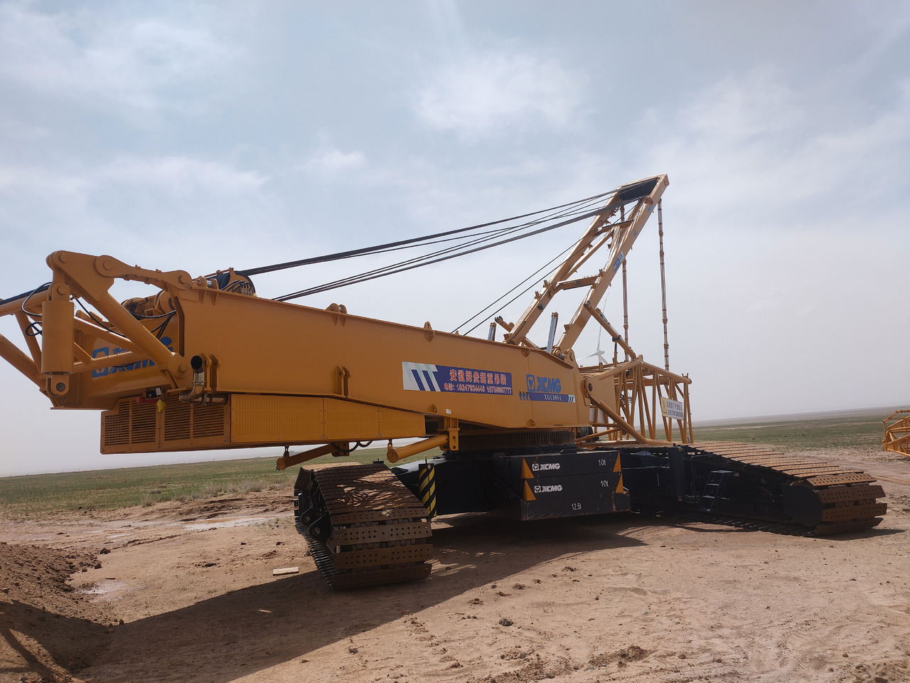 XCMG Official Used Construction Crane XGC800A 800 Ton Mobile Crawler Crane Hot Sale - Bæltekran: billede 4 XCMG Official Used Construction Crane XGC800A 800 Ton Mobile Crawler Crane Hot Sale - Bæltekran: billede 4