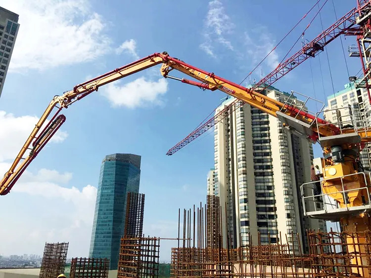 XCMG Schwing Concrete Distributor HGP32 High Efficiency 22kw 32m Hydraulic Spider Concrete Placing Boom Made in China - Stationær betonpumpe: billede 2 XCMG Schwing Concrete Distributor HGP32 High Efficiency 22kw 32m Hydraulic Spider Concrete Placing Boom Made in China - Stationær betonpumpe: billede 2