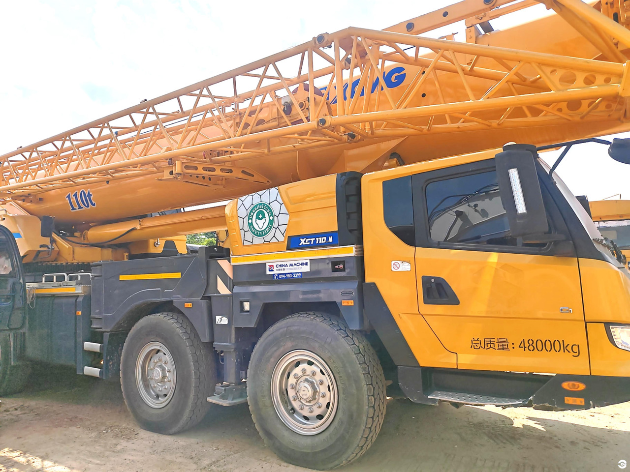 XCMG XCT100_M 100ton 2021 used mobile truck crane for sale - Mobilkran: billede 2 XCMG XCT100_M 100ton 2021 used mobile truck crane for sale - Mobilkran: billede 2