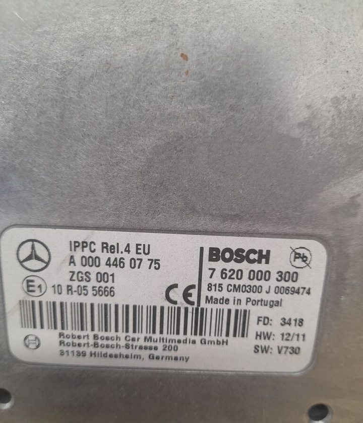 Mercedes-Benz A0004460775 / 7620000300 ACTROS MP4 truck - Kontrol blok for Lastbil: billede 3 Mercedes-Benz A0004460775 / 7620000300 ACTROS MP4 truck - Kontrol blok for Lastbil: billede 3
