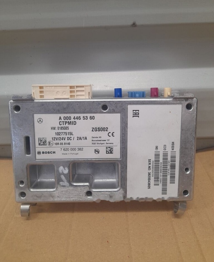 Mercedes-Benz ACTROS MP4 A0004465360 truck - Kontrol blok for Lastbil: billede 1 Mercedes-Benz ACTROS MP4 A0004465360 truck - Kontrol blok for Lastbil: billede 1