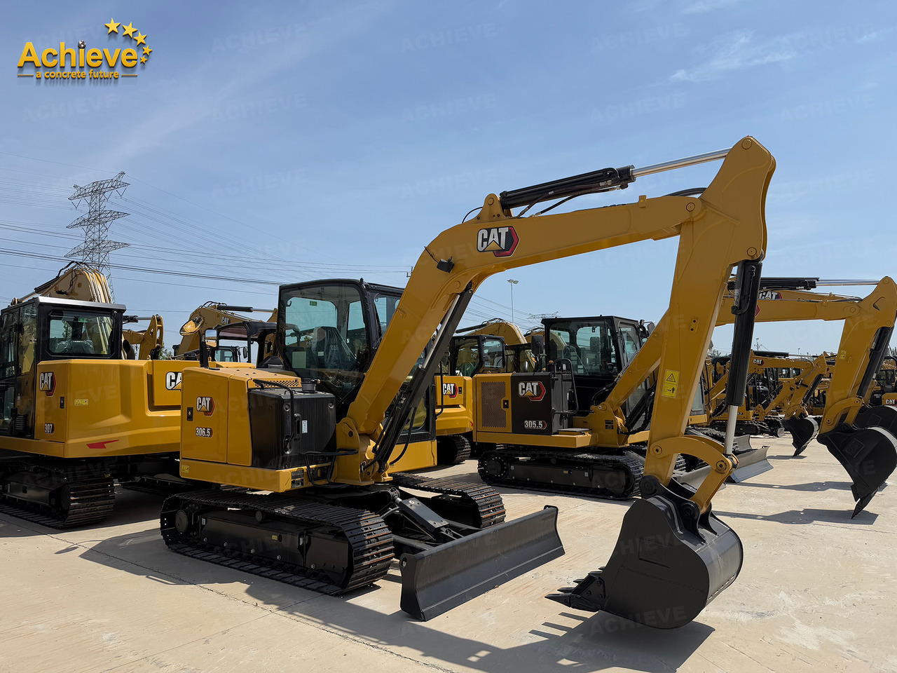 CATERPILLAR CAT®2025 306.5 Mini Hydraulic Excavator UD 0.25 m³ 36.5/2400 kw/rpm C2.4T 105 L【ACHIEVE】 TOP CONDITION!!! - Bæltegravemaskine: billede 1 CATERPILLAR CAT®2025 306.5 Mini Hydraulic Excavator UD 0.25 m³ 36.5/2400 kw/rpm C2.4T 105 L【ACHIEVE】 TOP CONDITION!!! - Bæltegravemaskine: billede 1