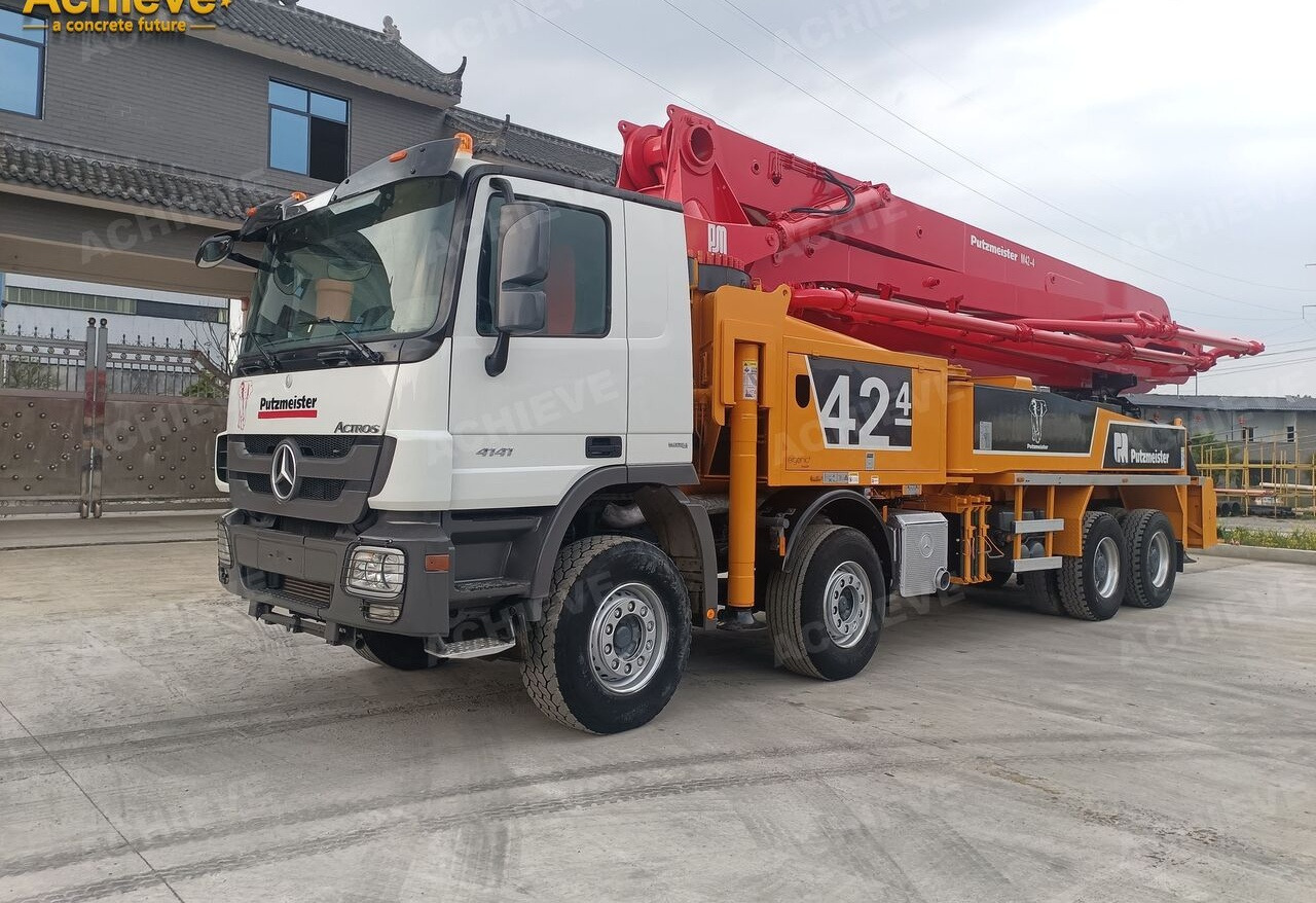 PUTZMEISTER Mercedes-Benz Actros 4141 concrete pumpM42-4R 170 m³【ACHIEVE】TOP CONDITION!!! - Betonpumpe: billede 5 PUTZMEISTER Mercedes-Benz Actros 4141 concrete pumpM42-4R 170 m³【ACHIEVE】TOP CONDITION!!! - Betonpumpe: billede 5