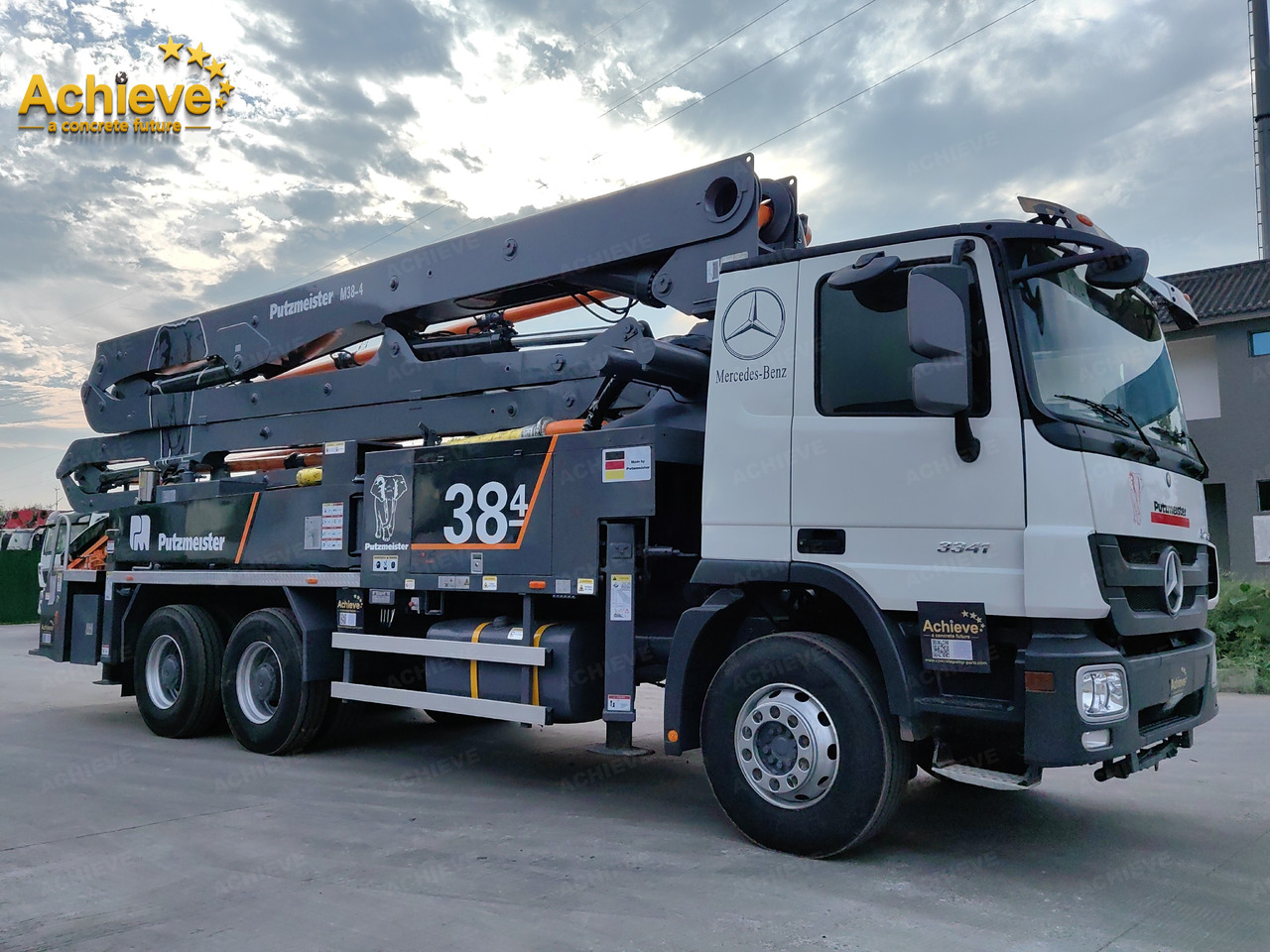 PUTZMEISTER PUTZMEISTER M38-4Z 2013 HOT SALE Mercedes-Benz【ACHIEVE】TOP CONDITION!!! - Betonpumpe: billede 1 PUTZMEISTER PUTZMEISTER M38-4Z 2013 HOT SALE Mercedes-Benz【ACHIEVE】TOP CONDITION!!! - Betonpumpe: billede 1