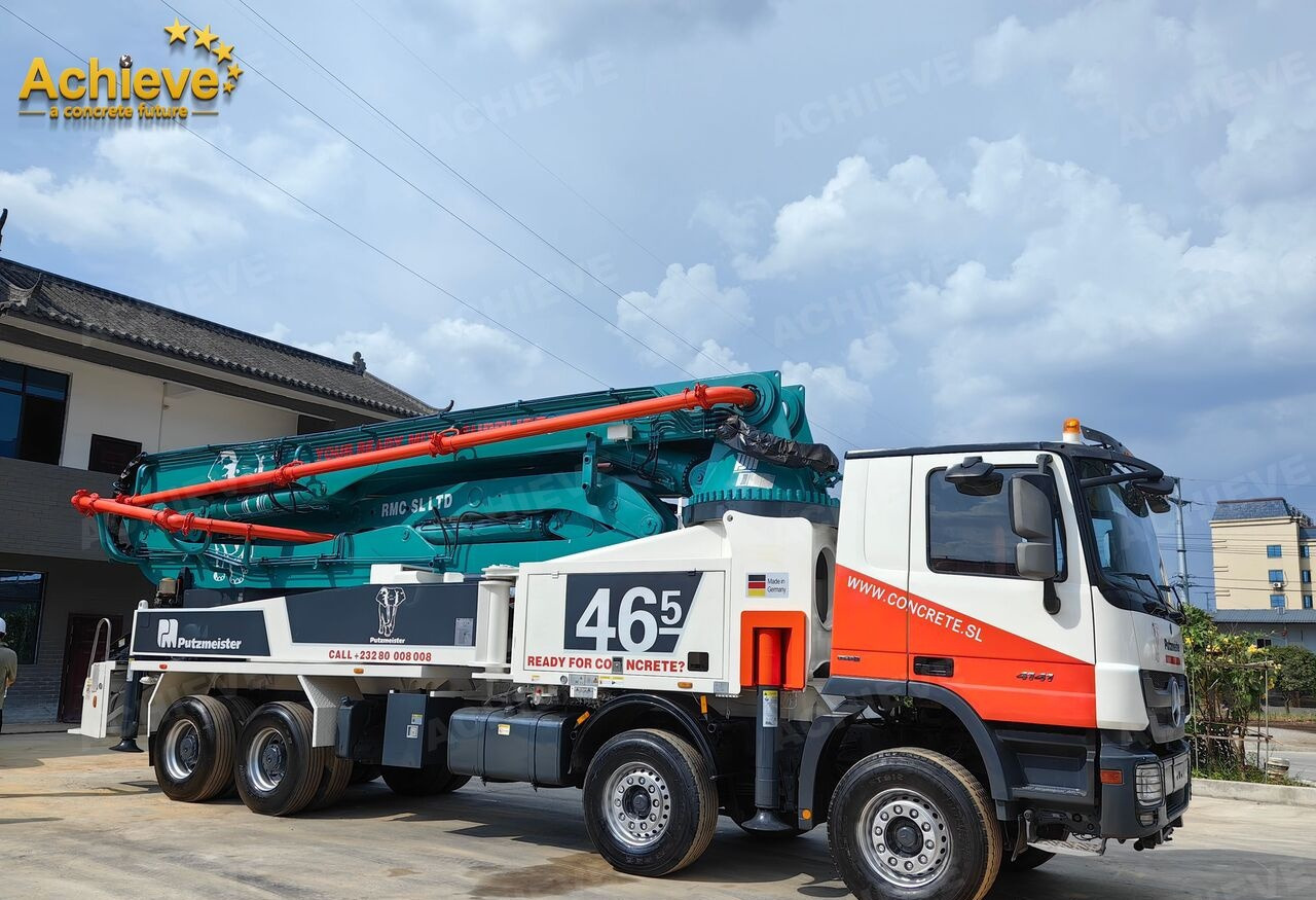 Putzmeister Compact Truck-Mounted Concrete Pump M46-5 【ACHIEVE】TOP CONDITION!!! - Betonpumpe: billede 1 Putzmeister Compact Truck-Mounted Concrete Pump M46-5 【ACHIEVE】TOP CONDITION!!! - Betonpumpe: billede 1