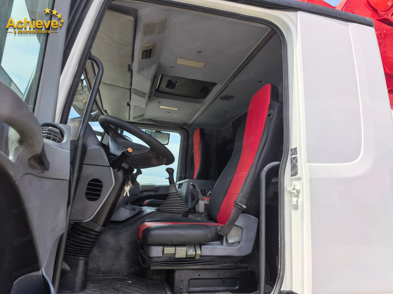 Betonpumpe Putzmeister Putzmeister  M56-4RZ Actros 4141Mercedes-Benz Concrete pump truck 【ACHIEVE】TOP CONDITION!!!: billede 11