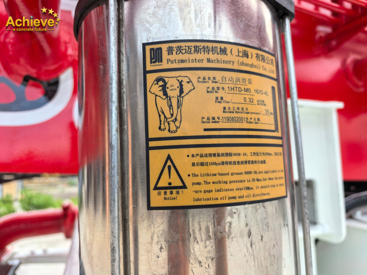 Betonpumpe Putzmeister Putzmeister  M56-4RZ Actros 4141Mercedes-Benz Concrete pump truck 【ACHIEVE】TOP CONDITION!!!: billede 15