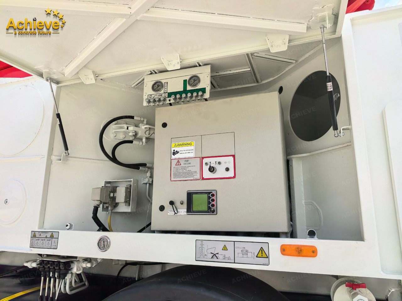 Betonpumpe Putzmeister Putzmeister  M56-4RZ Actros 4141Mercedes-Benz Concrete pump truck 【ACHIEVE】TOP CONDITION!!!: billede 10