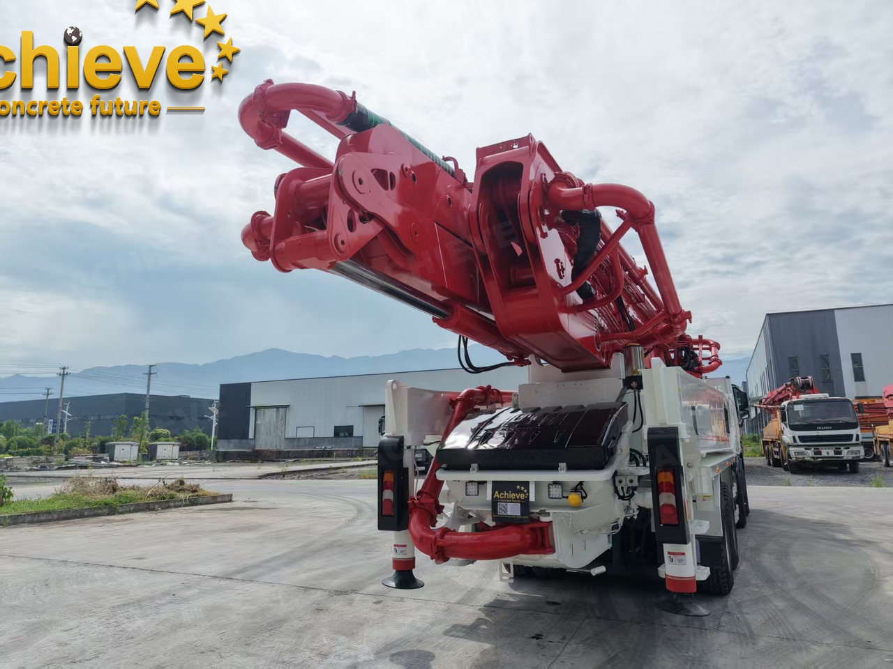 Betonpumpe Putzmeister Putzmeister  M56-4RZ Actros 4141Mercedes-Benz Concrete pump truck 【ACHIEVE】TOP CONDITION!!!: billede 26