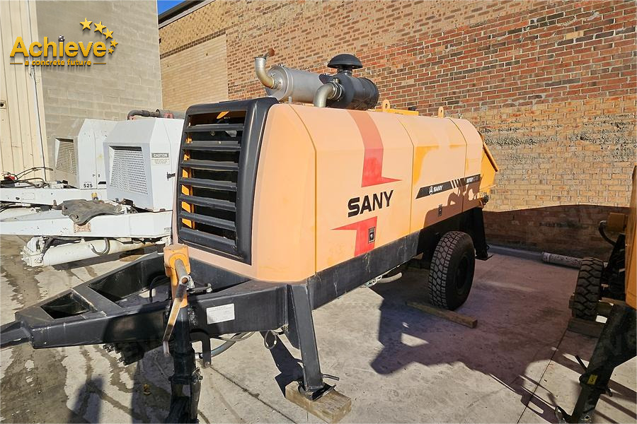 SANY 【ACHIEVE】TOP CONDITION!!! demo new low hours Sany Concrete Trailer Pump 2015 HBT6016C-5D - Stationær betonpumpe: billede 2 SANY 【ACHIEVE】TOP CONDITION!!! demo new low hours Sany Concrete Trailer Pump 2015 HBT6016C-5D - Stationær betonpumpe: billede 2