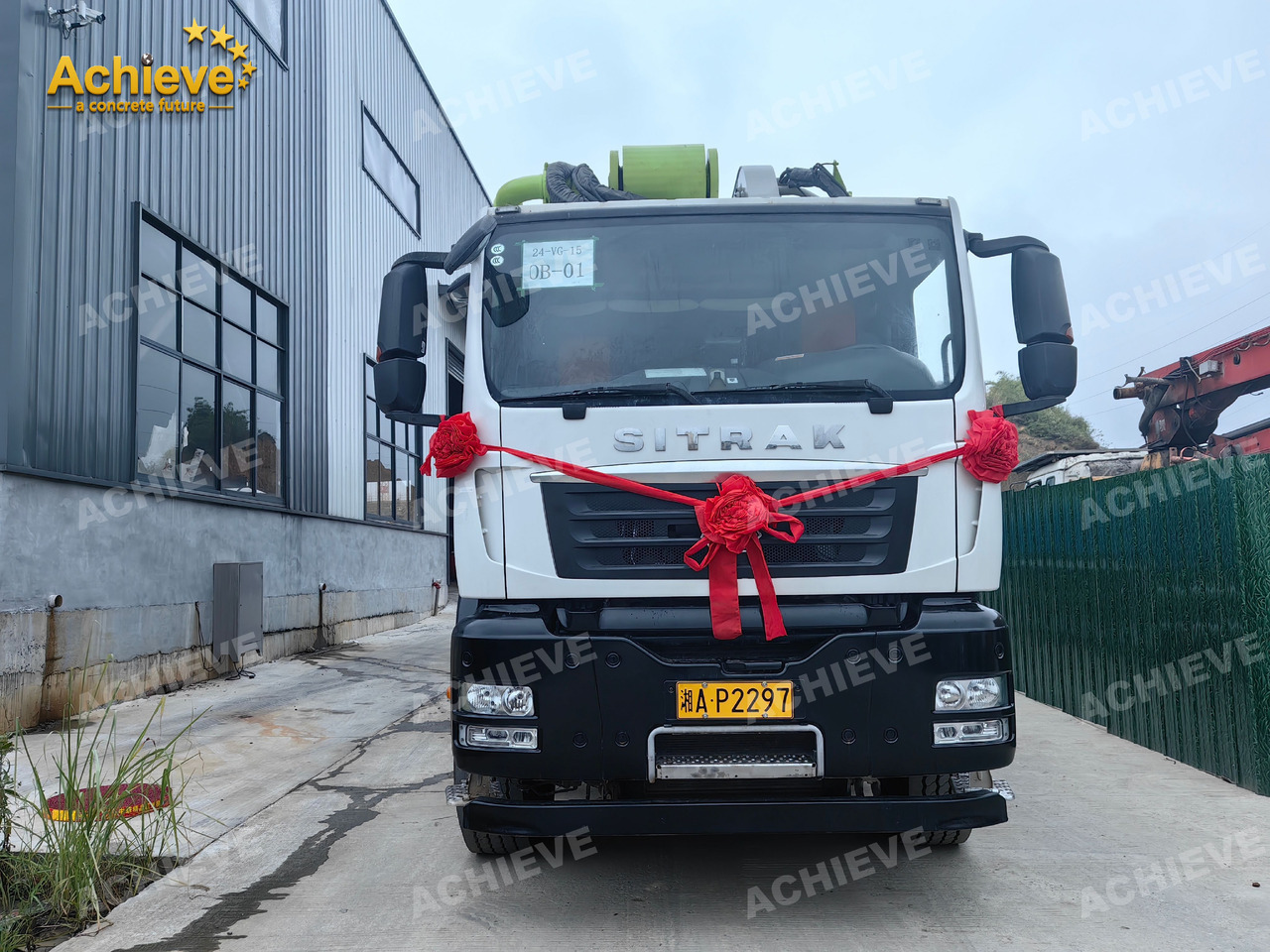 Zoomlion Zoomlion 70M 70X-6RZ Concrete pump truck ACTROS 4141 【ACHIEVE】TOP CONDITION!!! - Betonpumpe: billede 3 Zoomlion Zoomlion 70M 70X-6RZ Concrete pump truck ACTROS 4141 【ACHIEVE】TOP CONDITION!!! - Betonpumpe: billede 3