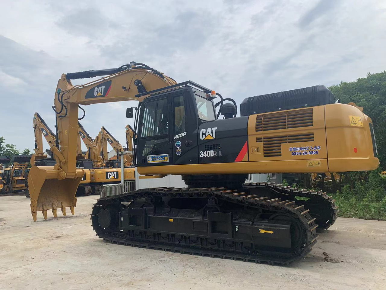 Caterpillar 340D, 340D2 Heavy Duty CAT Excavator 40 ton Mining Machine - Bæltegravemaskine: billede 4 Caterpillar 340D, 340D2 Heavy Duty CAT Excavator 40 ton Mining Machine - Bæltegravemaskine: billede 4