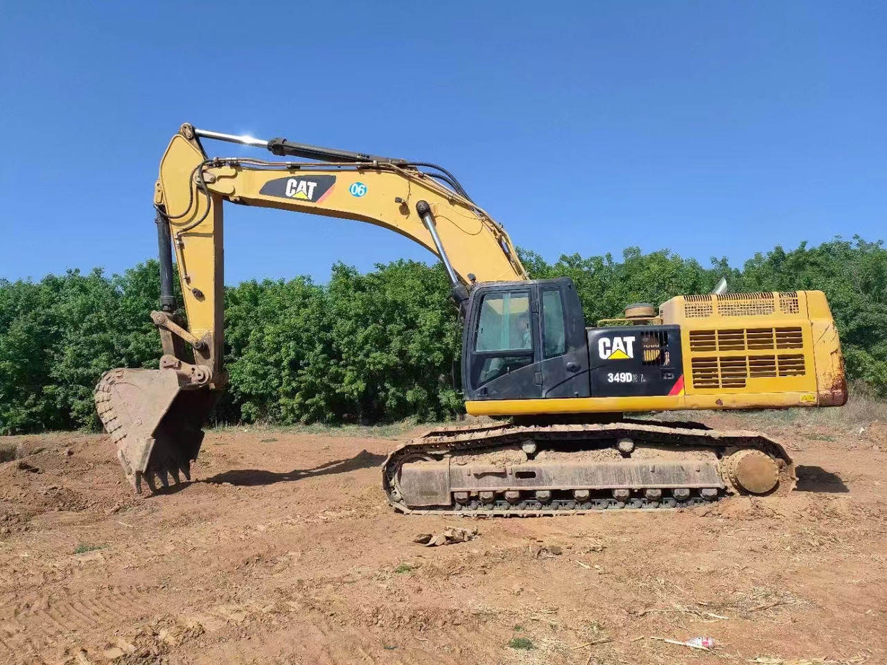 Caterpillar 349D, 349D2 Original Color Heavy Mining Machine - Bæltegravemaskine: billede 1 Caterpillar 349D, 349D2 Original Color Heavy Mining Machine - Bæltegravemaskine: billede 1