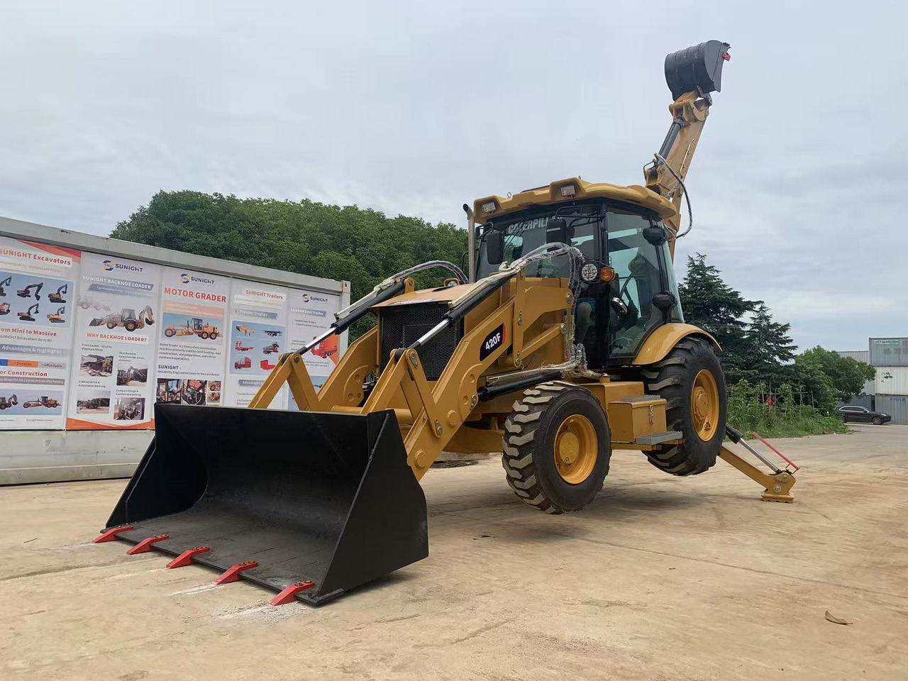 Caterpillar 4x4 Backhoe Loader CAT 420, 428 - Gravelæssemaskine: billede 3 Caterpillar 4x4 Backhoe Loader CAT 420, 428 - Gravelæssemaskine: billede 3