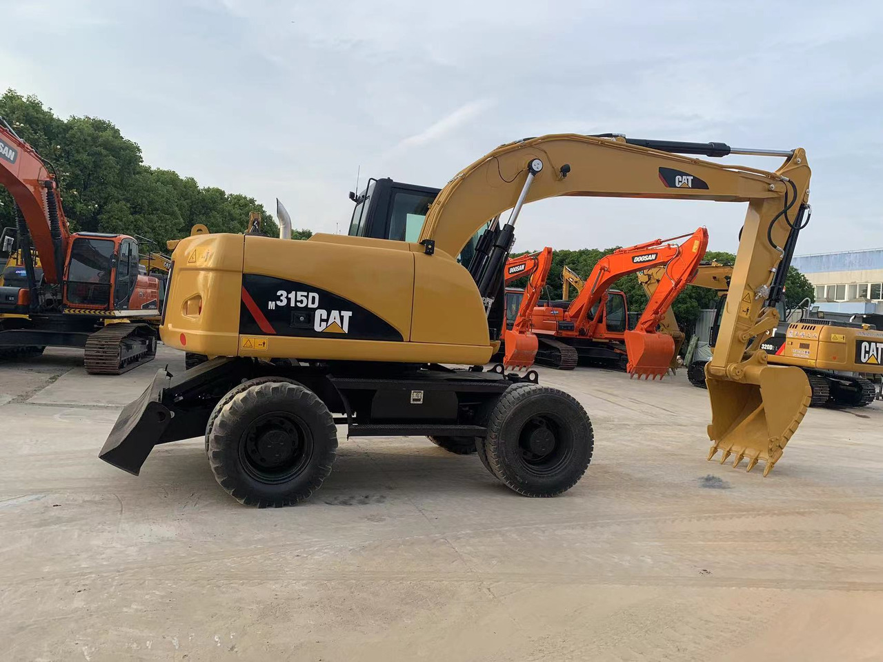 Caterpillar M315D Wheel Excavator Moving by Tires - Hjulgravemaskine: billede 3 Caterpillar M315D Wheel Excavator Moving by Tires - Hjulgravemaskine: billede 3