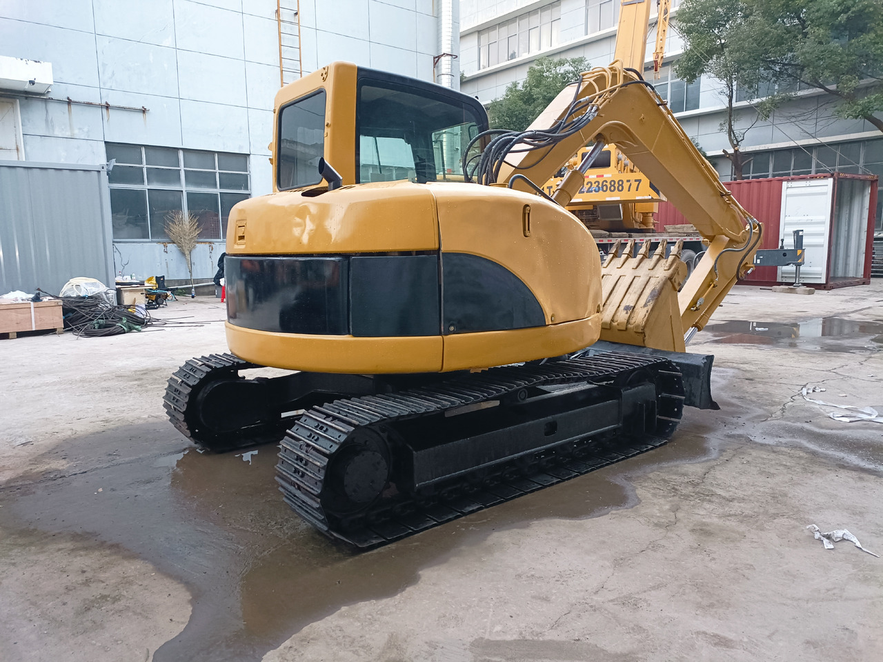 Caterpillar Mini Excavator 8 ton Excavator CAT 308C, 308D - Bæltegravemaskine: billede 4 Caterpillar Mini Excavator 8 ton Excavator CAT 308C, 308D - Bæltegravemaskine: billede 4
