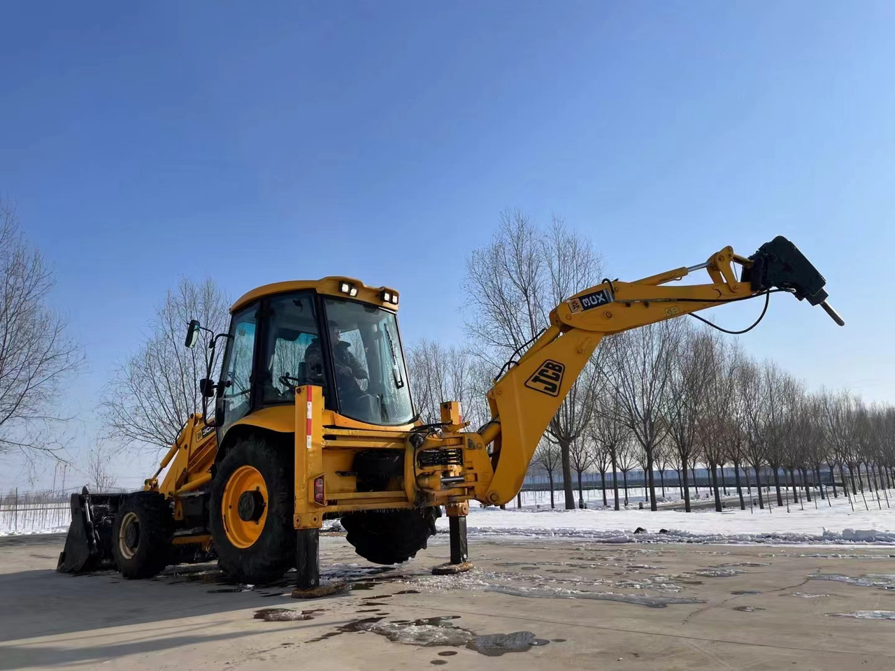 JCB 3CX Used Backhoe Loader with Hammer - Gravelæssemaskine: billede 2 JCB 3CX Used Backhoe Loader with Hammer - Gravelæssemaskine: billede 2