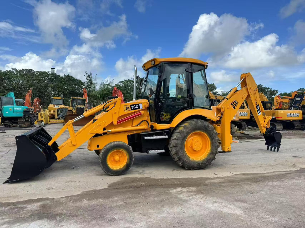 JCB 4x4 Backhoe Loader 3CX Used Condition - Gravelæssemaskine: billede 2 JCB 4x4 Backhoe Loader 3CX Used Condition - Gravelæssemaskine: billede 2