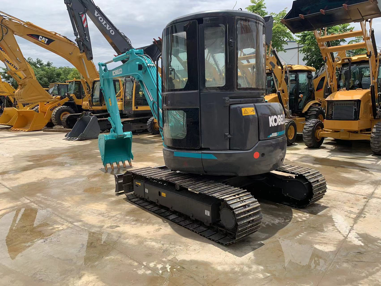 Kobelco Used Mini Excavator Kobelco SK55 39.4kW Yanmar 4TNV94 Engine 3.85m Maximum Digging Depth - Bæltegravemaskine: billede 2 Kobelco Used Mini Excavator Kobelco SK55 39.4kW Yanmar 4TNV94 Engine 3.85m Maximum Digging Depth - Bæltegravemaskine: billede 2