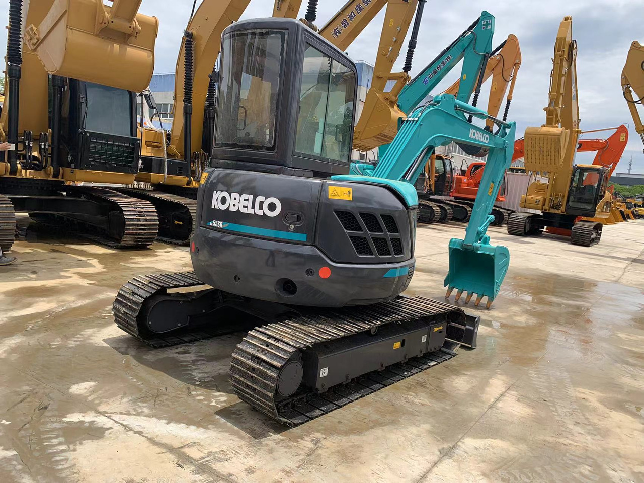 Kobelco Used Mini Excavator Kobelco SK55 39.4kW Yanmar 4TNV94 Engine 3.85m Maximum Digging Depth - Bæltegravemaskine: billede 3 Kobelco Used Mini Excavator Kobelco SK55 39.4kW Yanmar 4TNV94 Engine 3.85m Maximum Digging Depth - Bæltegravemaskine: billede 3