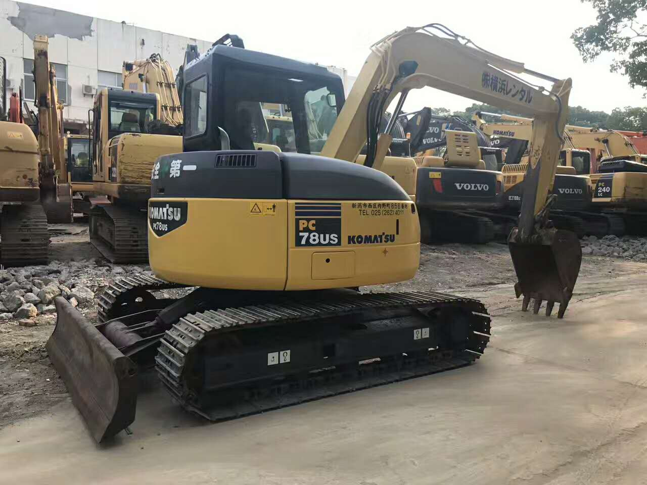 Komatsu Small Excavator PC78US Zero-tail Excavator Made in Japan - Bæltegravemaskine: billede 2 Komatsu Small Excavator PC78US Zero-tail Excavator Made in Japan - Bæltegravemaskine: billede 2