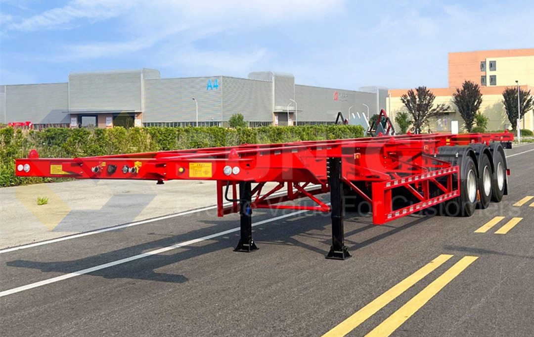 SUNIGHT CHINA New Skeleton Semi-Trailer For Shipping Container Transport - Chassis sættevogn: billede 5 SUNIGHT CHINA New Skeleton Semi-Trailer For Shipping Container Transport - Chassis sættevogn: billede 5