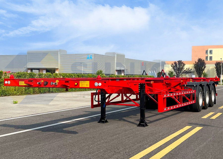 SUNIGHT CHINA New Skeleton Semi-Trailer For Shipping Container Transport - Chassis sættevogn: billede 1 SUNIGHT CHINA New Skeleton Semi-Trailer For Shipping Container Transport - Chassis sættevogn: billede 1