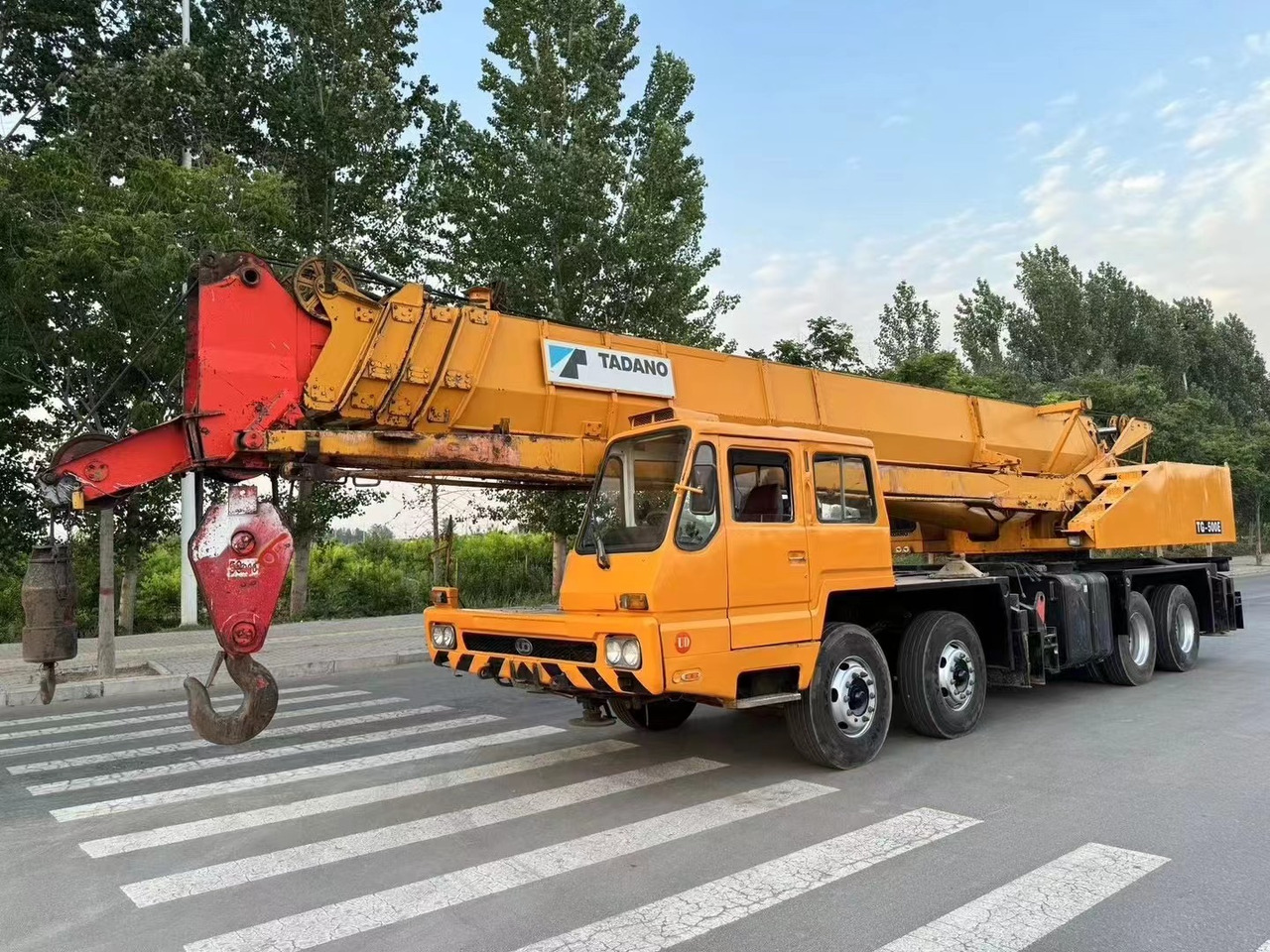 TADANO TG500E Good Condition 50 ton Truck Crane - Mobilkran: billede 1 TADANO TG500E Good Condition 50 ton Truck Crane - Mobilkran: billede 1