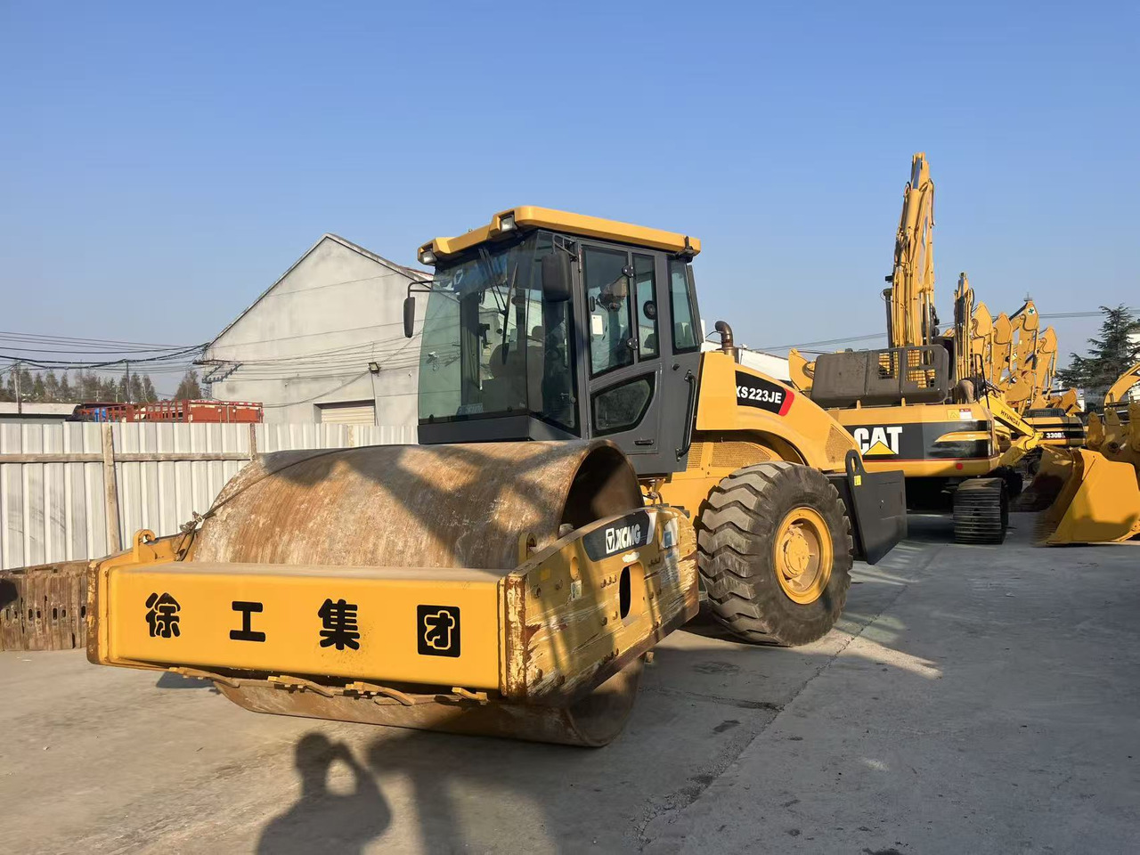 XCMG Used Road Roller XCMG XS223J for Sale - Vejtromle: billede 3 XCMG Used Road Roller XCMG XS223J for Sale - Vejtromle: billede 3