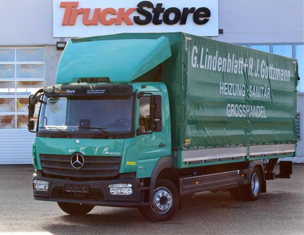 Mercedes-Benz Atego 1221L EXPORT - Lastbil med presenning: billede 1 Mercedes-Benz Atego 1221L EXPORT - Lastbil med presenning: billede 1