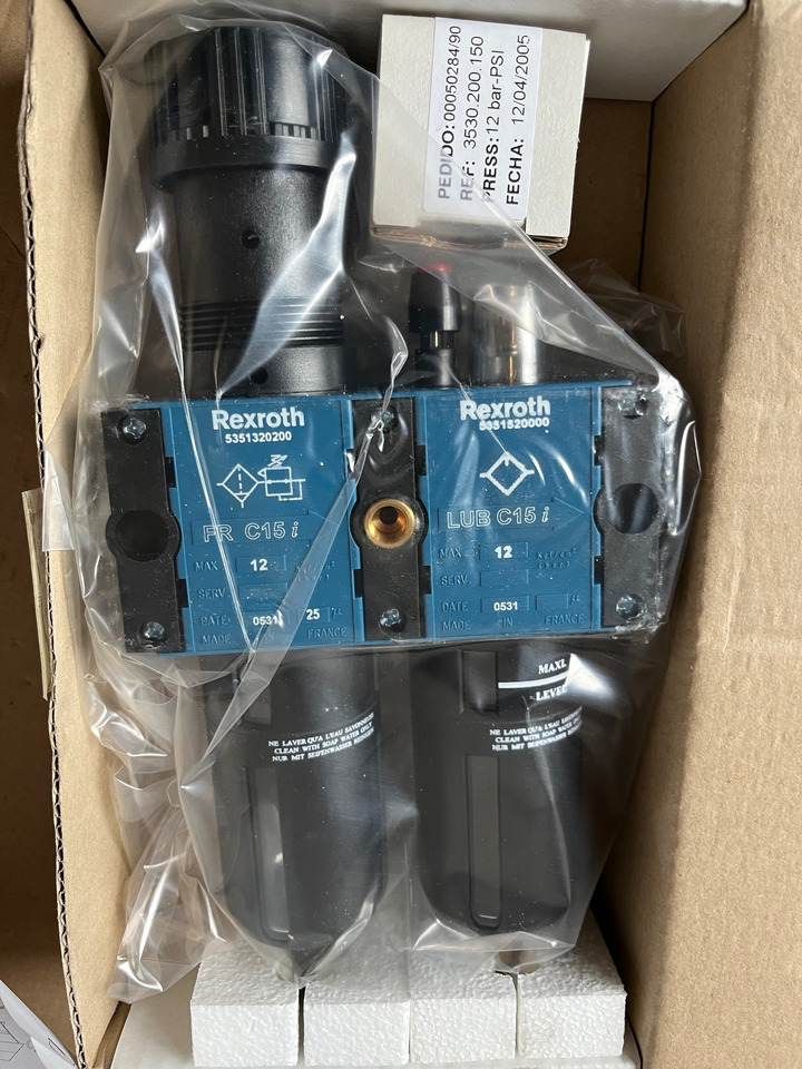 REXROTH Service unit 5351 024 000 5351024000 - Reservedel for Entreprenørmaskin: billede 1 REXROTH Service unit 5351 024 000 5351024000 - Reservedel for Entreprenørmaskin: billede 1