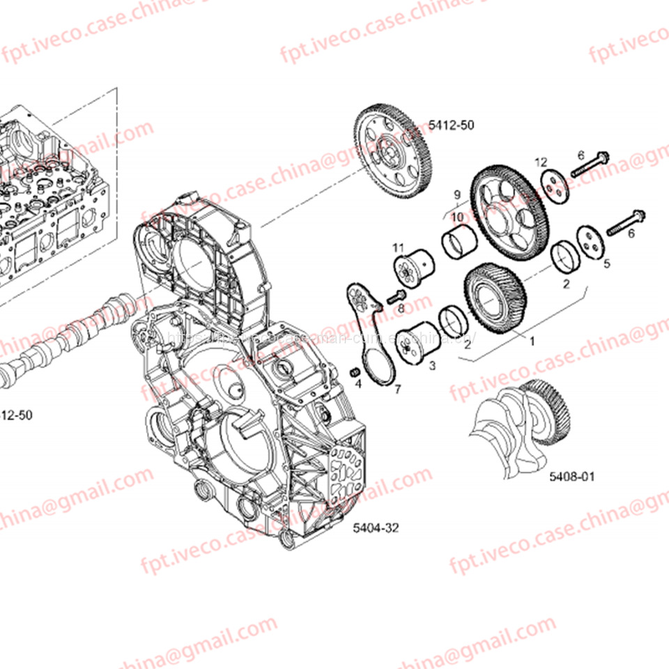 FPT IVECO CASE Cursor9Bus F2CFE612D*J231/F2CFE612A*J098 5802748674 GEAR 504291055 - Motor og reservedele for Bus: billede 2 FPT IVECO CASE Cursor9Bus F2CFE612D*J231/F2CFE612A*J098 5802748674 GEAR 504291055 - Motor og reservedele for Bus: billede 2