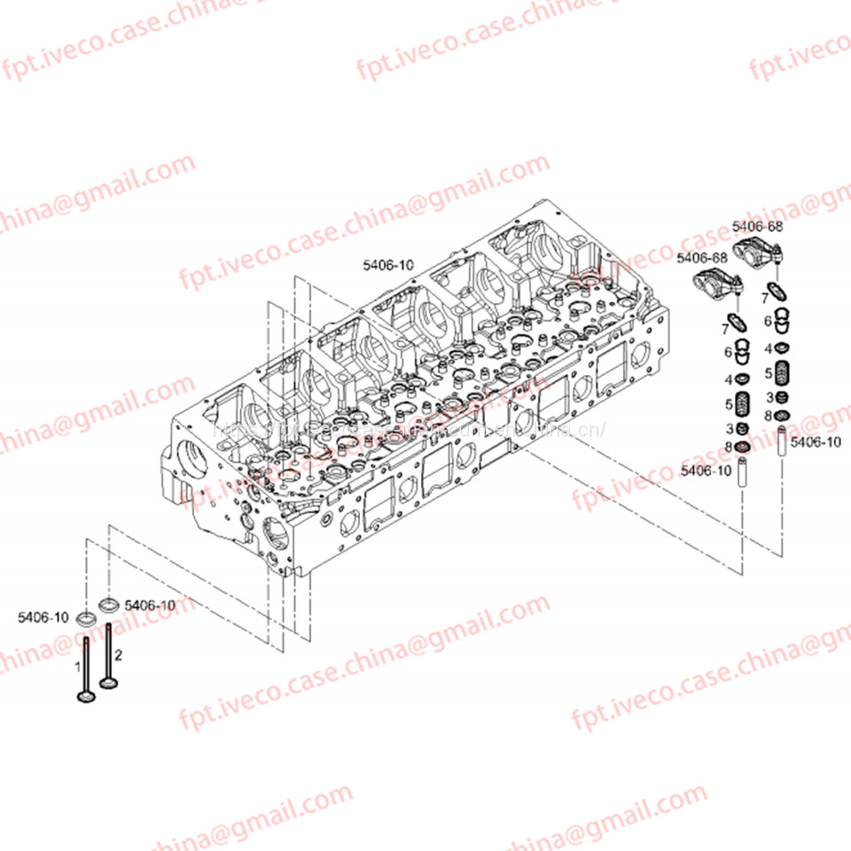 FPT IVECO CASE Cursor9Bus F2CFE612D*J231/F2CFE612A*J098 5802748674 VALVE CONE 98499819 - Ventil for Bus: billede 3 FPT IVECO CASE Cursor9Bus F2CFE612D*J231/F2CFE612A*J098 5802748674 VALVE CONE 98499819 - Ventil for Bus: billede 3