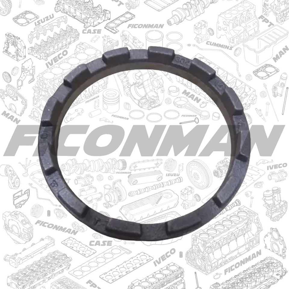 IVECO DRIVE AXLE GROOVED NUT 2443117 - Reservedel: billede 1 IVECO DRIVE AXLE GROOVED NUT 2443117 - Reservedel: billede 1