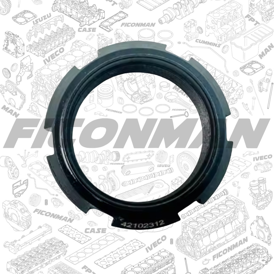 IVECO DRIVE AXLE GROOVED NUT 42102312 - Reservedel: billede 1 IVECO DRIVE AXLE GROOVED NUT 42102312 - Reservedel: billede 1