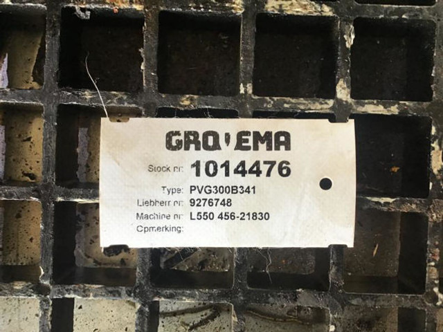 Liebherr PVG300B341 - Gearkasse: billede 3 Liebherr PVG300B341 - Gearkasse: billede 3